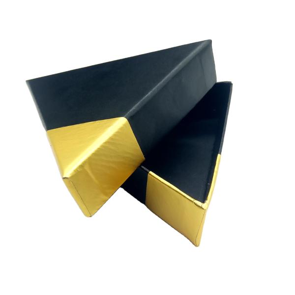 Jewelry Triangle Necklace Box in Customs Style Color-Logo-Size Paper/Sponge/Cardboard