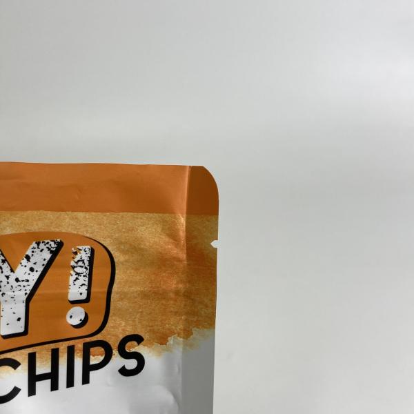 Wholesale Plastic Bags Custom Printed Stand Up Zipper Pouches Food Grade Snack Packaging Bags with Aluminum