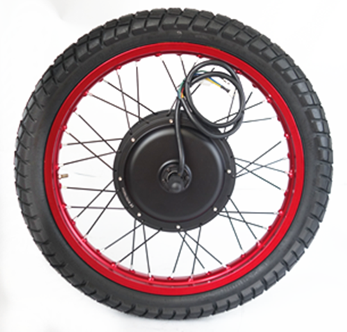 72v 5000w Motor Rear Wheel Electric Bike Conversion Kit For Enduro Ebike And Motorcycle Kit