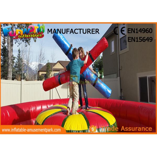 Los juegos de los deportes de la lona del PVC/los duelos inflables del gladiador explotan la arena Jousting