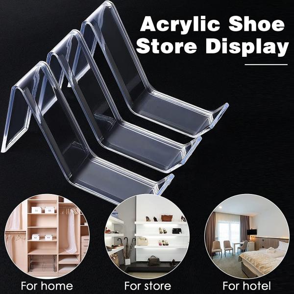Shop Shoe Acrylic Display Stand 6.3x1.6x3.5inch