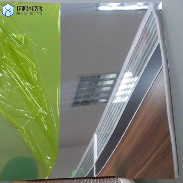 Customized Request Flat Polished Edge Decorative Wall Mirrors Without Frame
