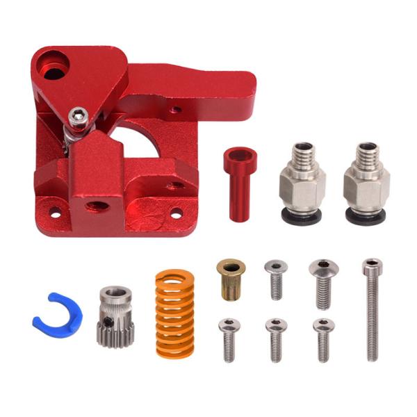 Cr-10s Double Pneumatic Joint Red Aluminum Alloy 3D Print Extruder