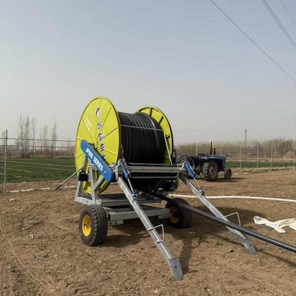 Agricultural Hose Reel Sprinkler Rain Gun Sturdy frame Irrigation System for Farm