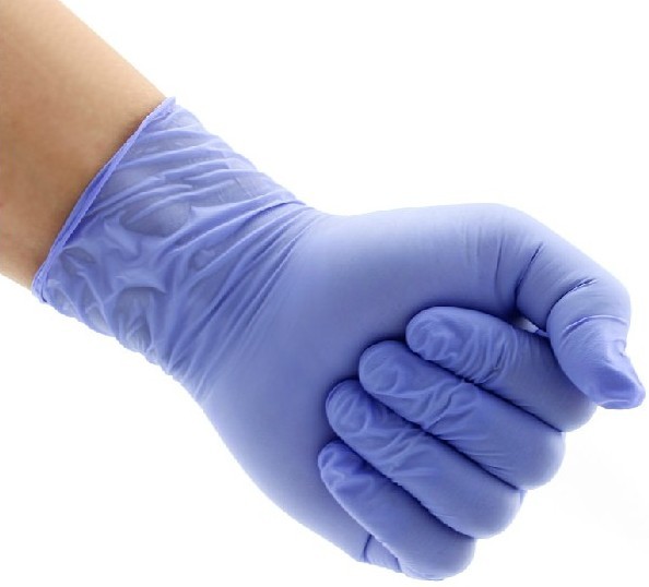 Latex Free Hypoallergenic Nitrile Powder Free Gloves Non - Irritating