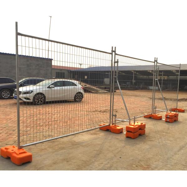 Easy Installation Concrete Fair Uv5 Temporary Fencing Feet Plastic