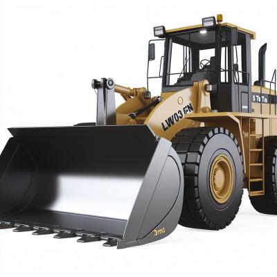 Carregador de rodas de 5 toneladas 3m3 LW500FN para carregamento de materiais de construção