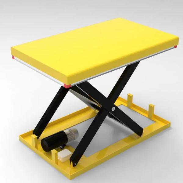 Electric Hydraulic Stationary Scissor Lift 2 - 4 Ton Small Lifting Table