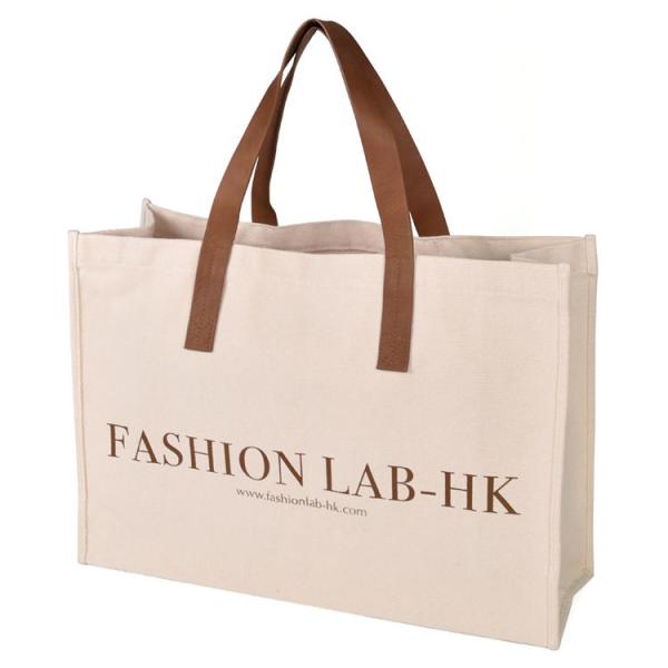 Exhibition Custom Printed Eco Recycled Blank Shopping Bag Plain Organic Cotton Canvas Tote Bag With Logo