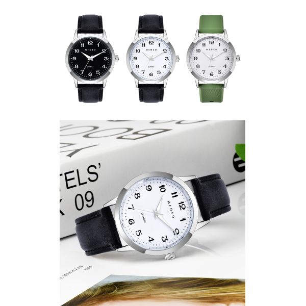 Vintage Men's Quartz Watch·3ATM Water Resistance|Luminous Dial-OEM/ODM