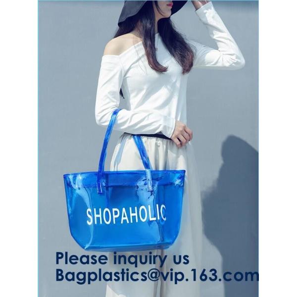 Designer Bag,Lady Fancy Bag,Wholesale PVC Beach Bag,Women Summer Beach Bag Vinyl PVC Tote Handbags Shoulder bags