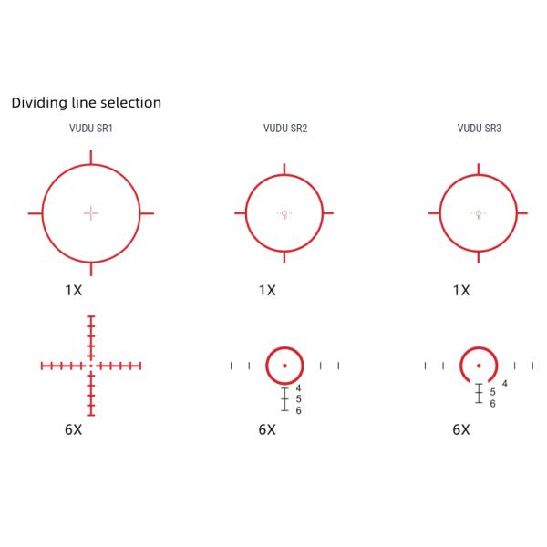 Original Import EOTECH Vudu 1-6x24 FFP Front White Light Sight 20.1 Oz (570 G)