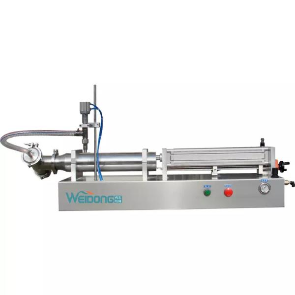 Máquina de enchimento de pistão pneumático líquido SUS304 220 V multifuncional