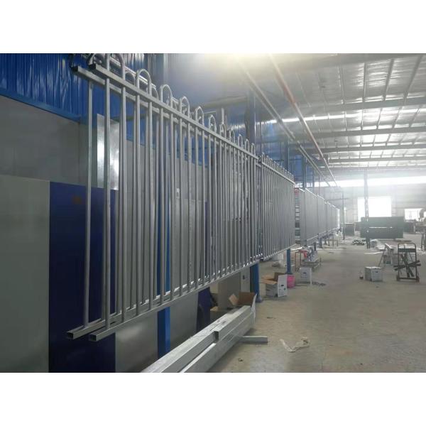 POWDER coated tubular fence panels Hercules Security Fence panels