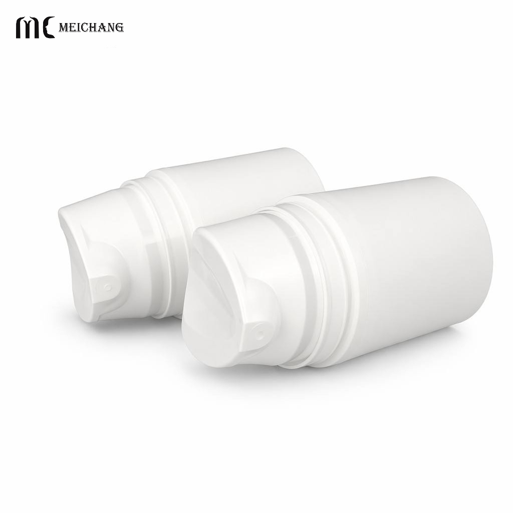 30ml-150ml Self-Sealing Airless Pump Bottle with Protective Cap | PP Vacuum Cosmetic Packaging Bottle(MC-227)