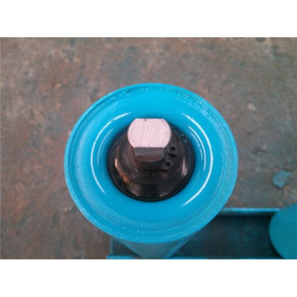 Grain Transportation 76mm Conveyor Steel Roller With 6204 Bearing
