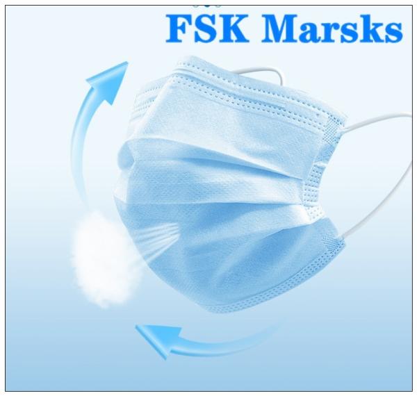 Boys  Girls Kids Face Mask Disposable Children'S Medical Masks 4 - 12 Years