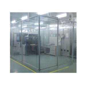 Modular Softwall Clean Room Anti Static Electricity Plastic Curtain Wall