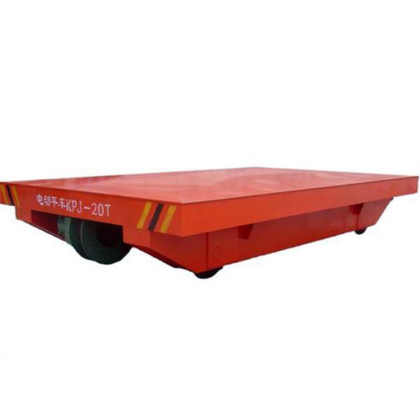 Remote / Manual Control Electric Flat Car For industry Material Handling
