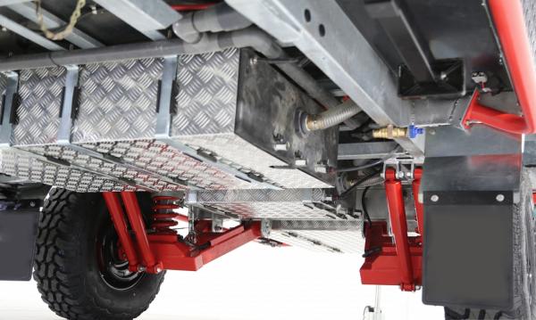 Camping Trailer With Hard Top Luxury Leather Sleeper Lounge Aluminum Roof Insulation