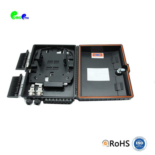 16F Wall Mounted Fiber Distribution Box With PLC Splitter IP65 Fiber Closure