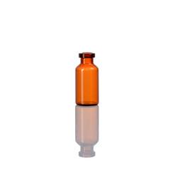 Pharmaceutical Vaccine Tubular Glass Vials Borosilicate Glass Bottle With Rubber Stopper