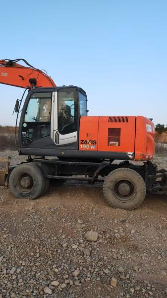 Reliable Used Hitachi ZX190W Hydraulic Excavator Well-Maintained