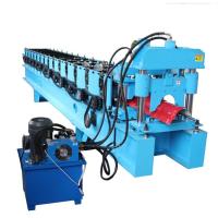 Contrôle de Ridge Cap Roll Forming Machine PCL de toit en métal de petit pain en acier de couleur