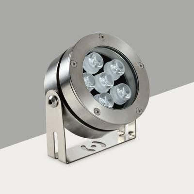 24VDC 6*2W SUS 316L Underwater LED Spotlight High Power Chip And Long Working Lifetime