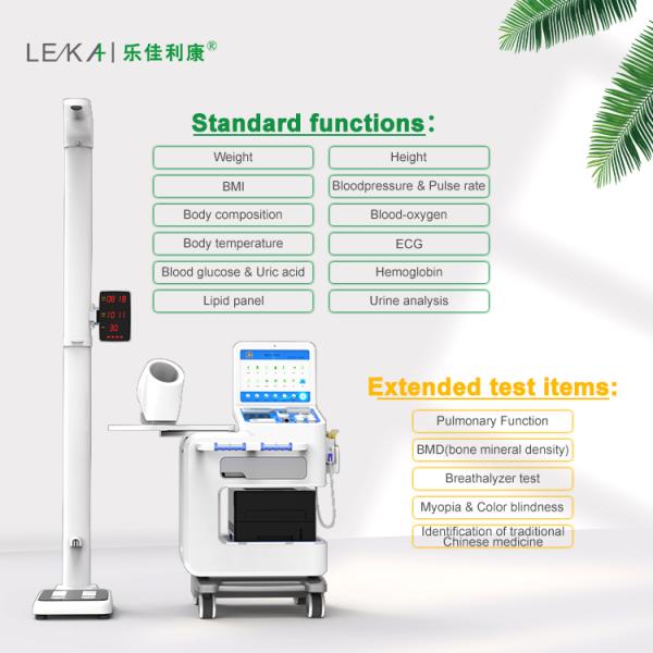 LCD Display Hospital Full Body Health Physical Examination Equipment for Health Check