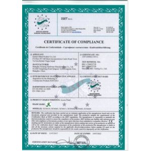 Shanghai Xicheng Hardware Manufacturing Co.,Ltd Сертификации