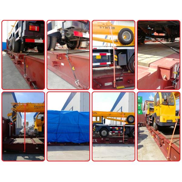 Small Telescopic Boom Mobile Crane 6 Ton Truck Crane With Self Made Chassis