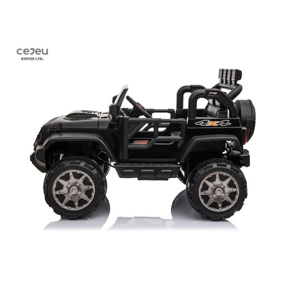 EN62115 Kids Ride On Toy Car Pink Power Wheels Jeep 2 Seater With Music Player