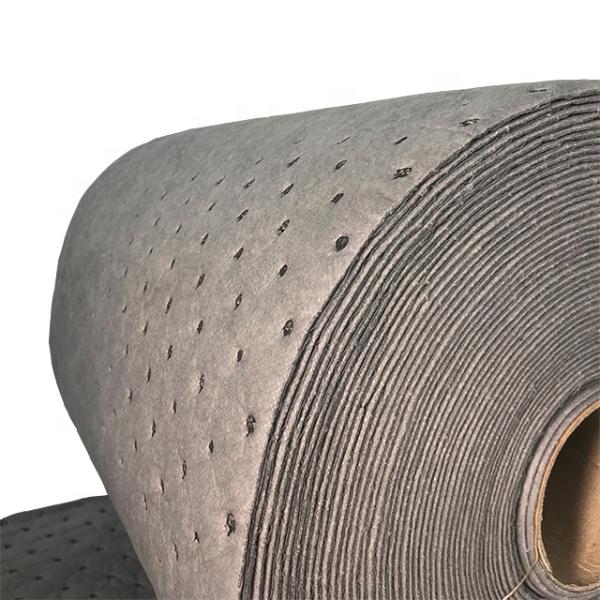 Циновка или Rolls вещество-поглотителя масла 100% PP Meltblown Nonwoven для управления сдерживания или нефтяного пятна масла