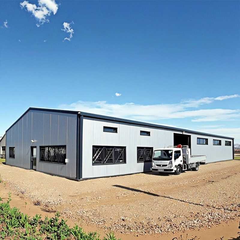Corrosion Resistant Steel Panels Steel Structure Warehouse With Logistics Systems
