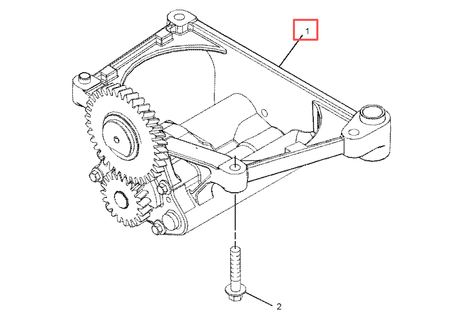 Engine Oil Pump Unit 373-8014 3738014 for C.A.T C6.6 C7.1 Equipment
