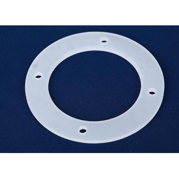 Slotted Perforated Quartz Flange Ring  AR Coating