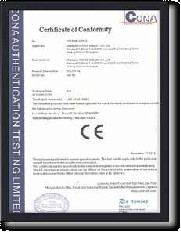 SHANGHAI TECTFILM MATERIALS CO., LTD. Сертификации