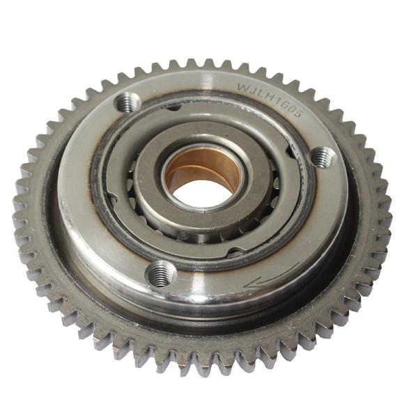 ATV Dirt Bike 57 Teeth Starter Drive Clutch Assembly Round Shape Metal Material