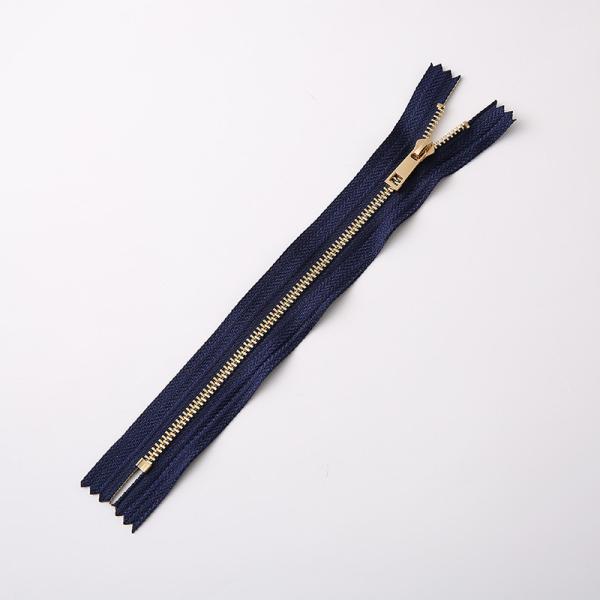 3# Black Open End Metal Zippers With Precision Molded Metal Teeth