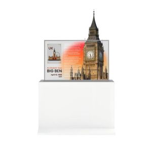 55 Inch Transparent OLED TV with Touch Functionality for Premium Interactive Commercial Display