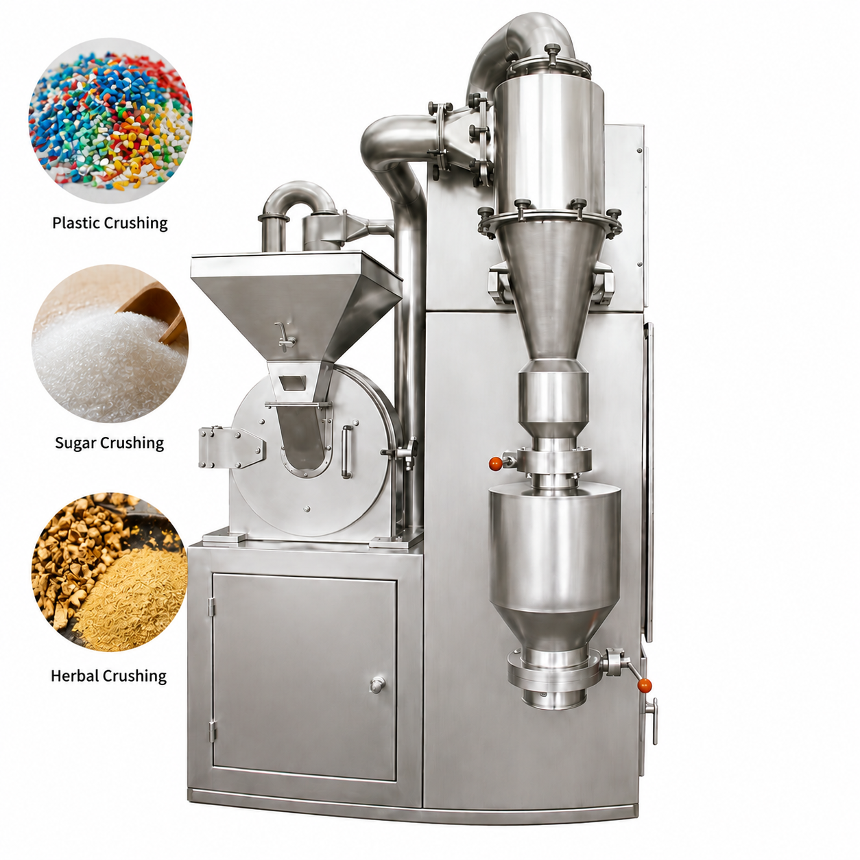 Industrial Herbal Grinding Machine For Chinese Medicine Powder Production