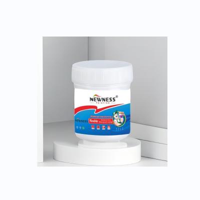 Revestimento elástico preto resistente a altas temperaturas para impermeabilização profissional de telhados