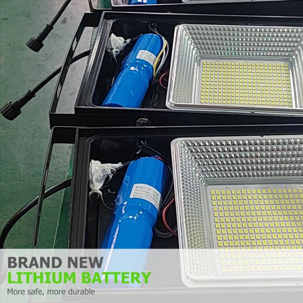 Садовое солнечное освещение 30 Вт 60 Вт 100 Вт 200 Вт Солнечный светофор Наружное освещение Светодиодный светофор Водостойкий IP65 Солнечный проектор