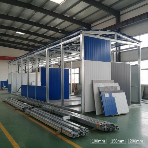 Fast Assembly Steel Structure Building with Customizable Length and 50-70 Years Lifetime