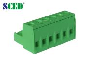 Pitch 5.08mm Electrical Terminal Blocks M3 Screw 300V / 18A Female Parts