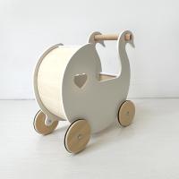 Jouet Montessori personnalisable 3 en 1 en bois blanc