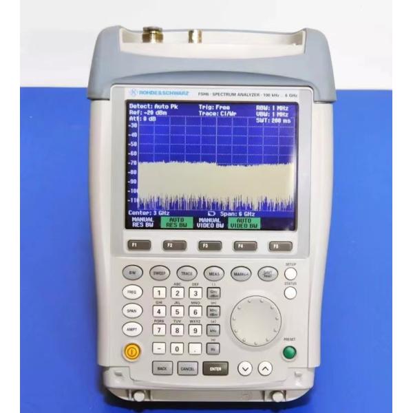 Portable Rohde & Schwarz FSH6 Handheld Spectrum Analyzer 100 kHz to 6 GHz with Internal Preamplifier (Pre-Owned)