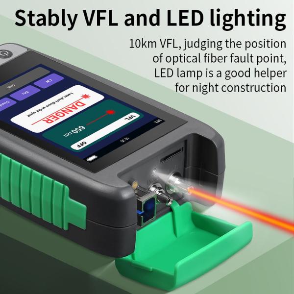 Testeur Mini OTDR FONGKO 1310nm 1550nm 1610nm 1625nm 1650nm Réflectomètre Optique Temporel Portable Équipement de Fibre Optique