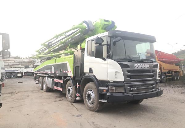 Zoomlion Scania usou o caminhão 56m da bomba concreta 170 barra de M3/H 85